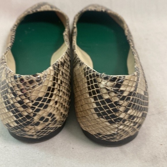 MIA flats Amanda snake shoe scale pattern fpointed toe 7 women animal sexy - Picture 3 of 8